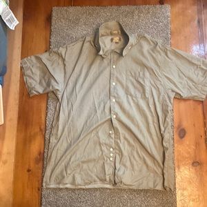 Croft and barrow modern twill button up tshirt